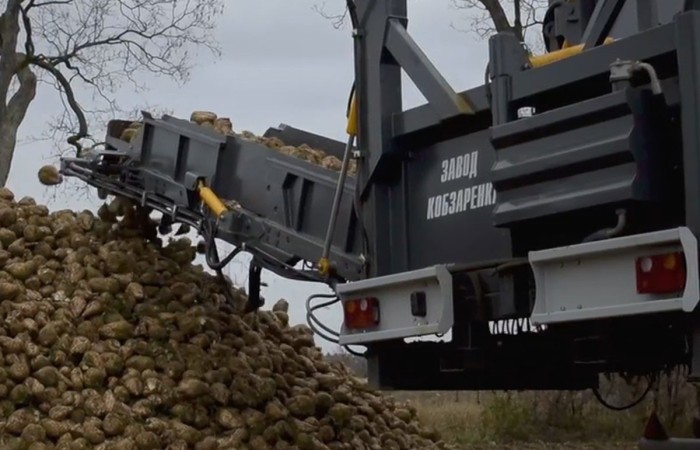 svg+xml;charset=utf-8,%3Csvg%20xmlns%3D Adapter do Załadunku Buraków do Przyczep Atlant | Kobzarenko