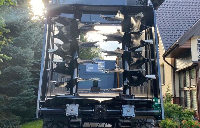 svg+xml;charset=utf-8,%3Csvg%20xmlns%3D Rozrzutnik Nawożów Organicznych do Przyczep Atlant | Kobzarenko