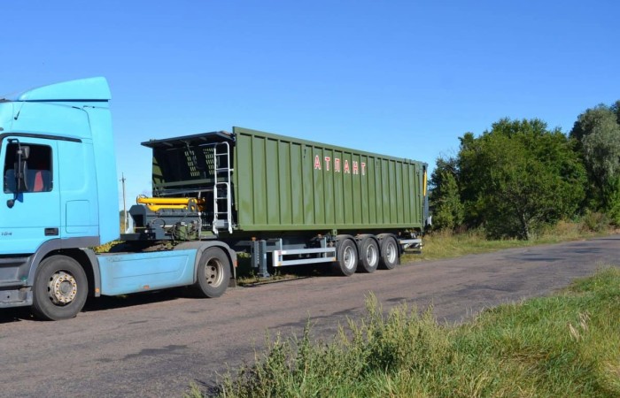 svg+xml;charset=utf-8,%3Csvg%20xmlns%3D AZP-60 Semi-Trailer | Heavy-Duty Sliding Trailer by Kobzarenko