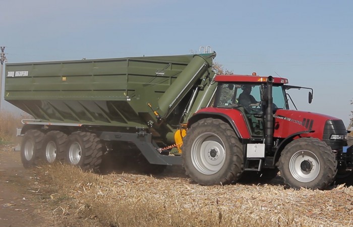 svg+xml;charset=utf-8,%3Csvg%20xmlns%3D Chaser Bin PBN-40 Kobzarenko - High Capacity Grain Trailer