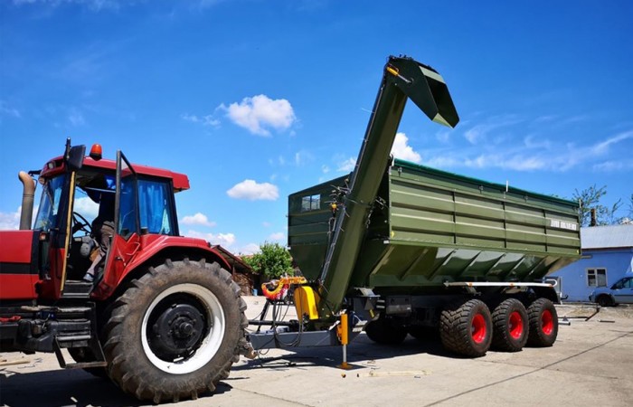 svg+xml;charset=utf-8,%3Csvg%20xmlns%3D Chaser Bin PBN-40 Kobzarenko - High Capacity Grain Trailer