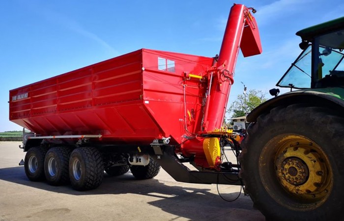 svg+xml;charset=utf-8,%3Csvg%20xmlns%3D Chaser Bin PBN-40 Kobzarenko - High Capacity Grain Trailer