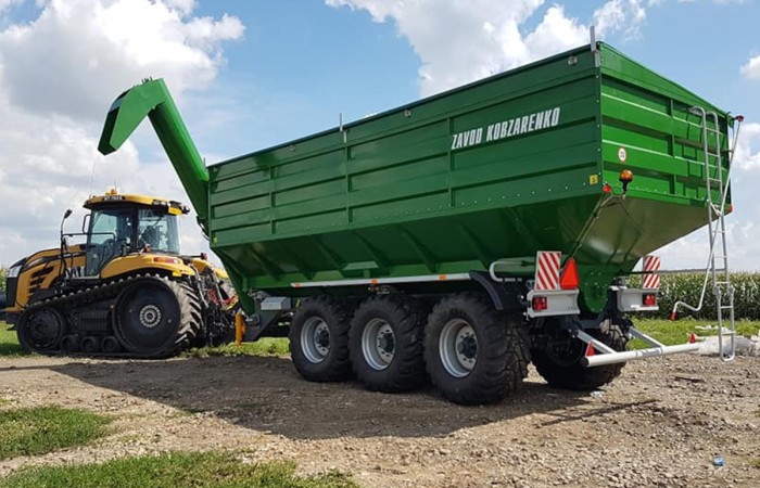 svg+xml;charset=utf-8,%3Csvg%20xmlns%3D Chaser Bin PBN-40 Kobzarenko - High Capacity Grain Trailer
