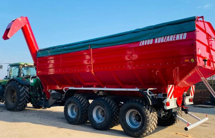 svg+xml;charset=utf-8,%3Csvg%20xmlns%3D Chaser Bin PBN-40 Kobzarenko - High Capacity Grain Trailer