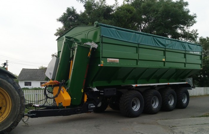 svg+xml;charset=utf-8,%3Csvg%20xmlns%3D Przyczepy przeładunkowe - przyczepy rolnicze. PBN-50 Kobzarenko