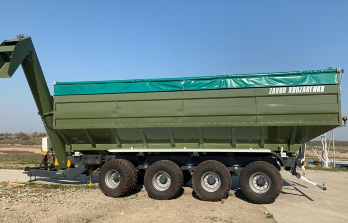 svg+xml;charset=utf-8,%3Csvg%20xmlns%3D Przyczepy przeładunkowe - przyczepy rolnicze. PBN-50 Kobzarenko