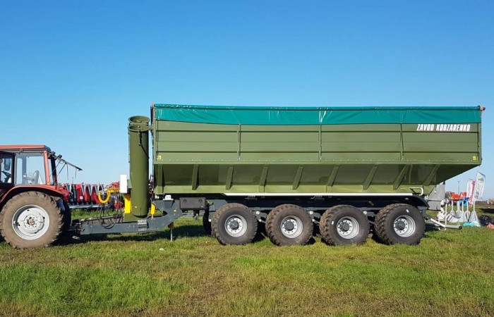 svg+xml;charset=utf-8,%3Csvg%20xmlns%3D Przyczepy przeładunkowe - przyczepy rolnicze. PBN-50 Kobzarenko