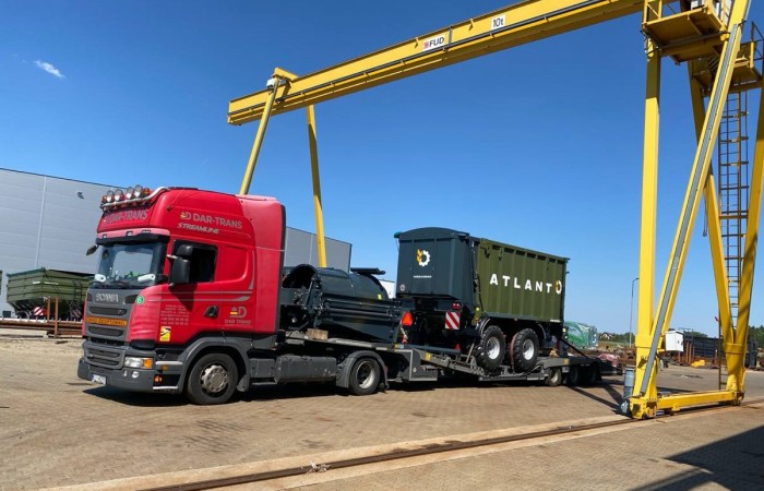 svg+xml;charset=utf-8,%3Csvg%20xmlns%3D Push off trailer ATLANT TZP-22 Kobzarenko